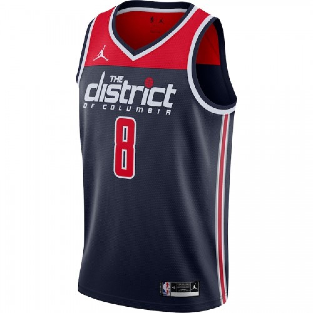 Men's Washington Wizards Rui Hachimura #8 Jordan Navy 2020/21 Jersey - Statement Edition-Pro Kit Vault | Brand New 26/27 Sports Jerseys